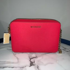 Authentic stunning Coral MK crossbody